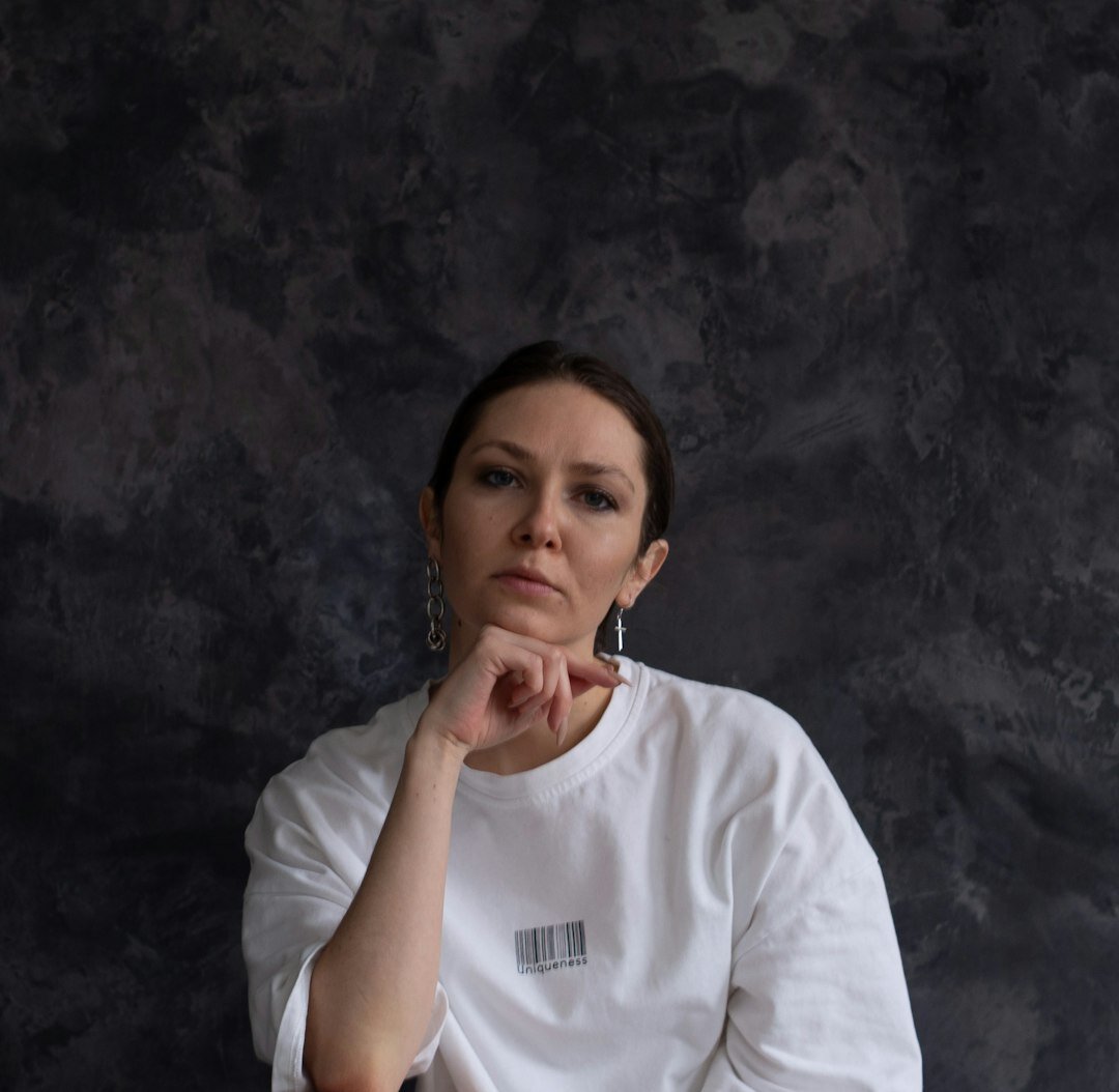 Studio portrait of a Latina woman social media manager