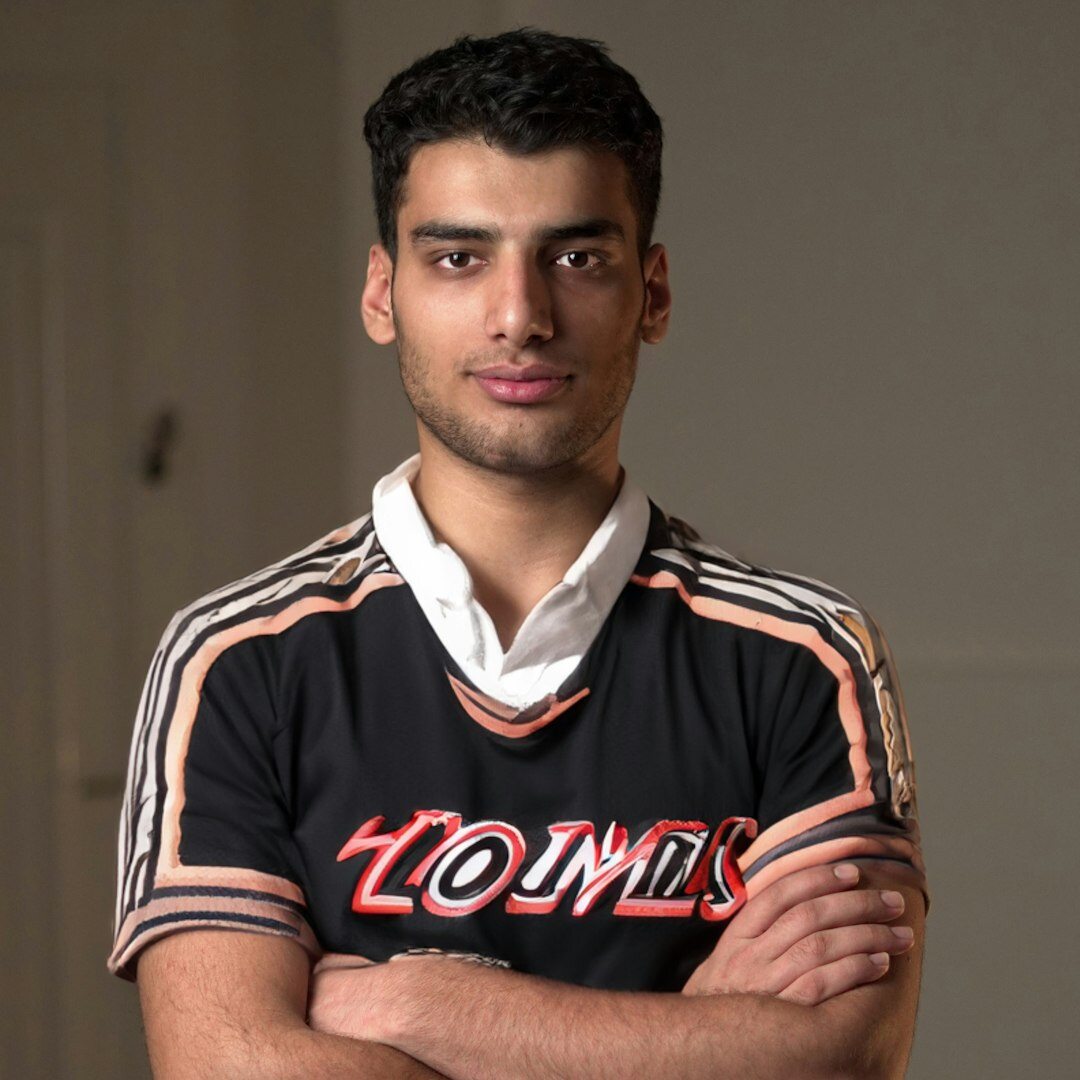 Portrait of a young Latino male football player